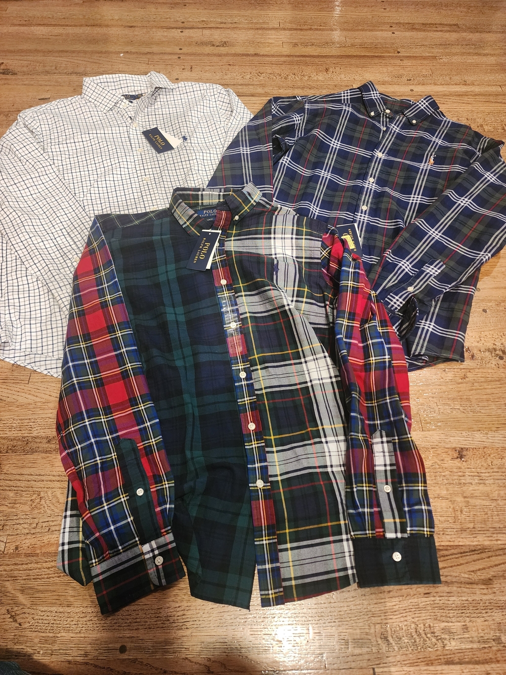 Polo by Ralph Lauren Multi-Color Plaid & Checked Button-Down Shirts